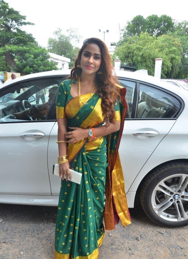 Telugu Actress Sri Reddy Press Meet Stills