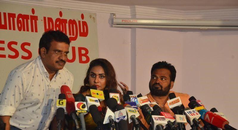 Telugu Actress Sri Reddy Press Meet Stills