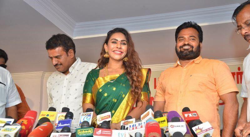 Telugu Actress Sri Reddy Press Meet Stills