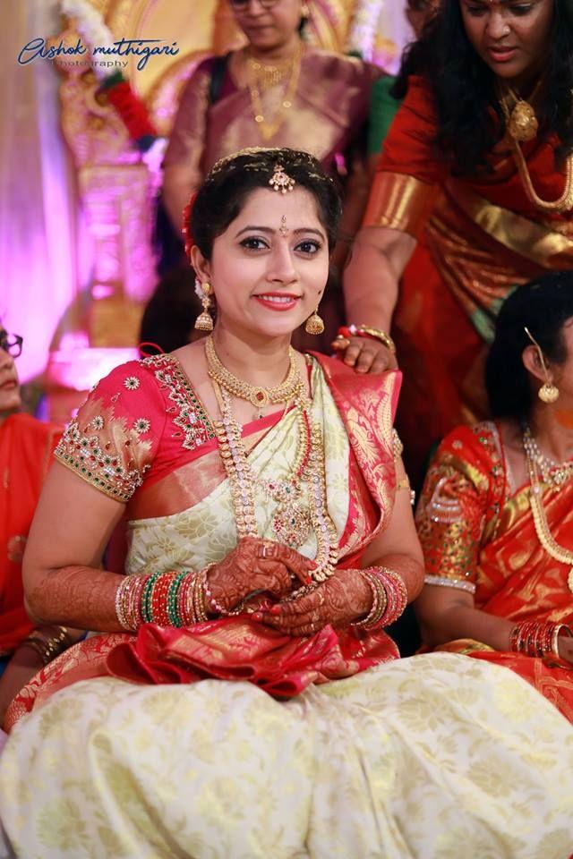 Telugu TV Actress Lahari Marriage Exclusive Photos