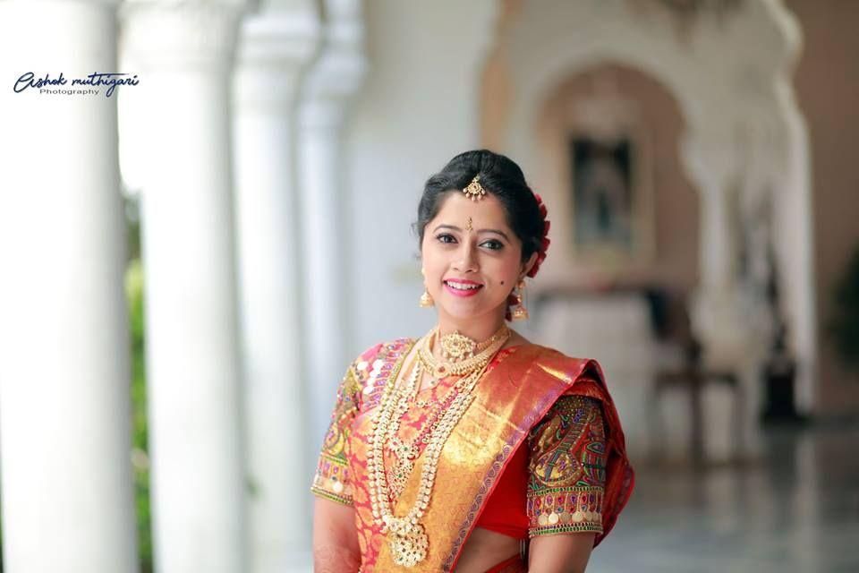 Telugu TV Actress Lahari Marriage Exclusive Photos