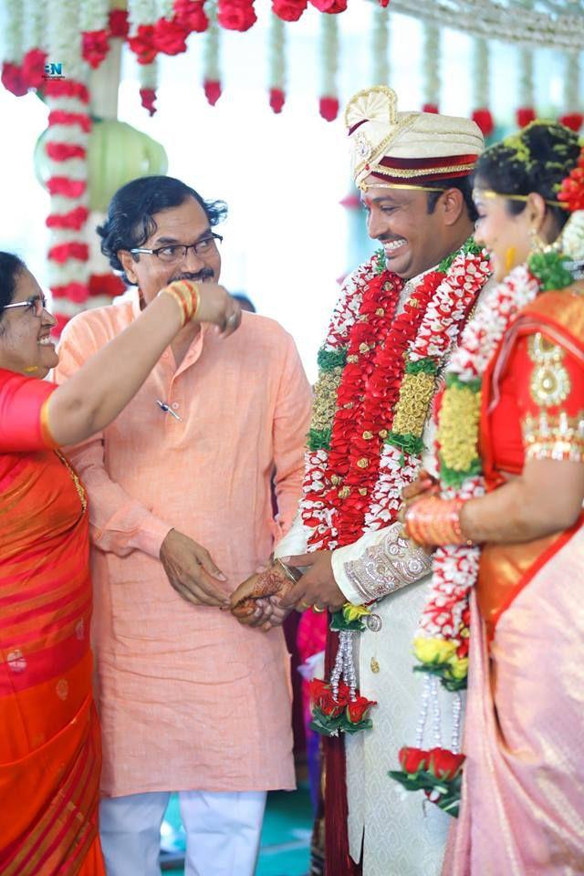 Telugu TV Anchor Chitralekha Marriage Exclusive Photos