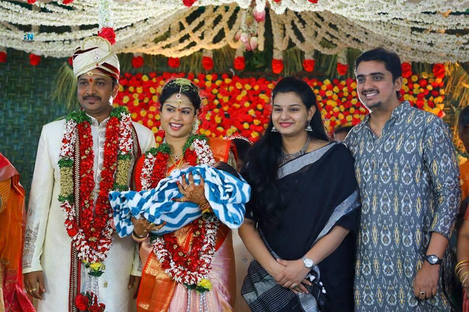 Telugu TV Anchor Chitralekha Marriage Exclusive Photos