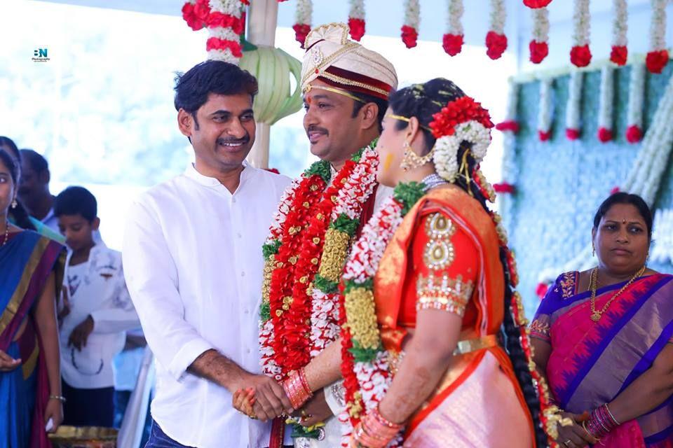 Telugu TV Anchor Chitralekha Marriage Exclusive Photos