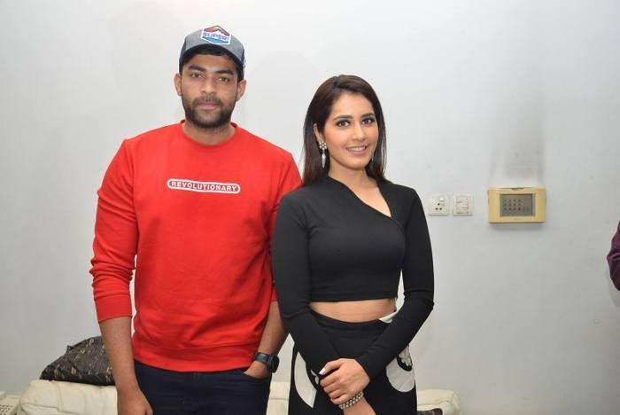 Tholi Prema Movie Team at Vignan College Guntur Photos