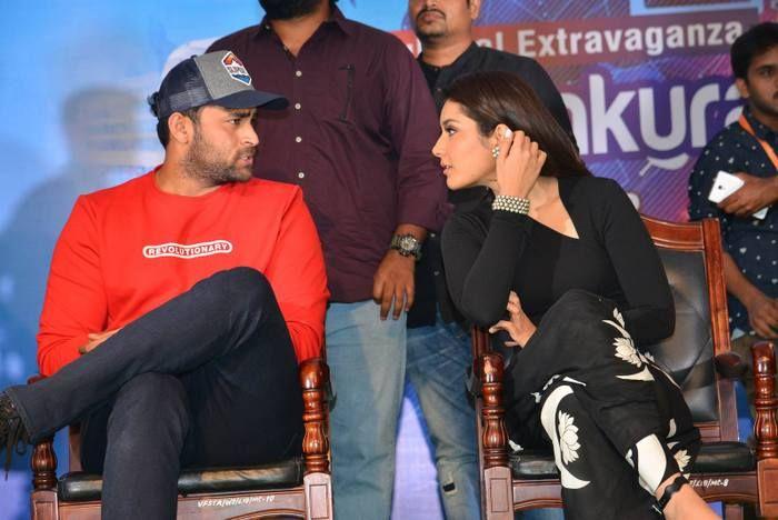 Tholi Prema Movie Team at Vignan College Guntur Photos