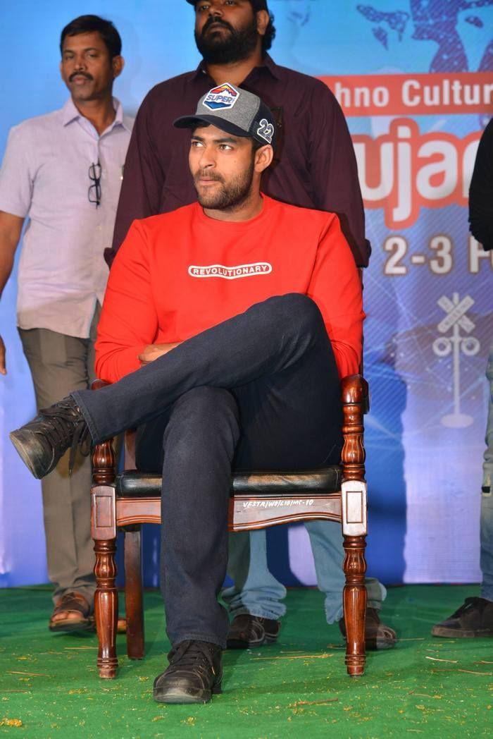 Tholi Prema Movie Team at Vignan College Guntur Photos