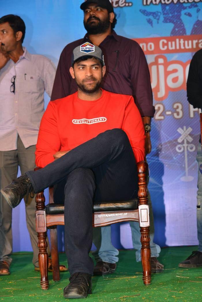 Tholi Prema Movie Team at Vignan College Guntur Photos