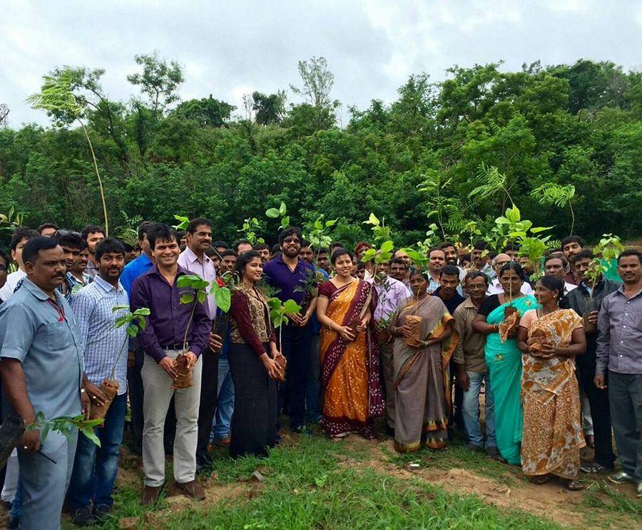 Tollywood Celebrities Participate in Haritha Haram Event Photos