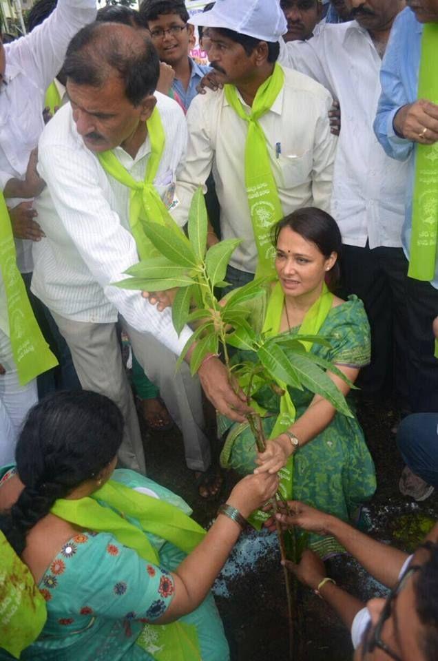 Tollywood Celebrities Participate in Haritha Haram Event Photos
