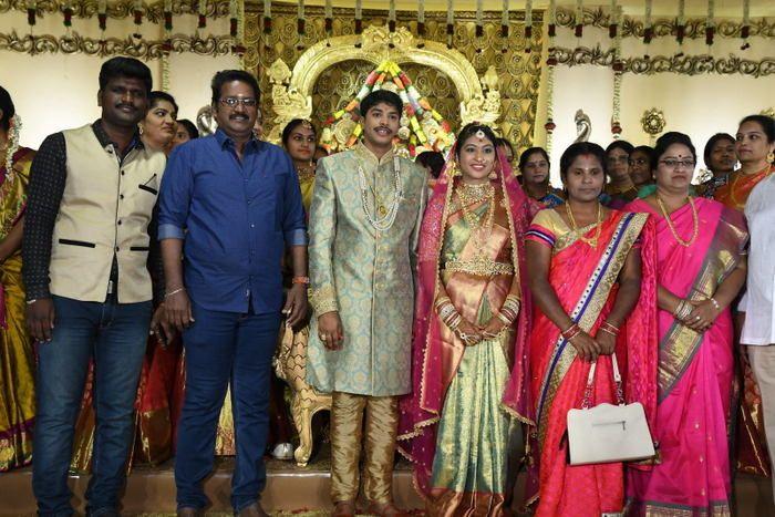 Tollywood Celebs at Producer C Kalyan Son Wedding Photos