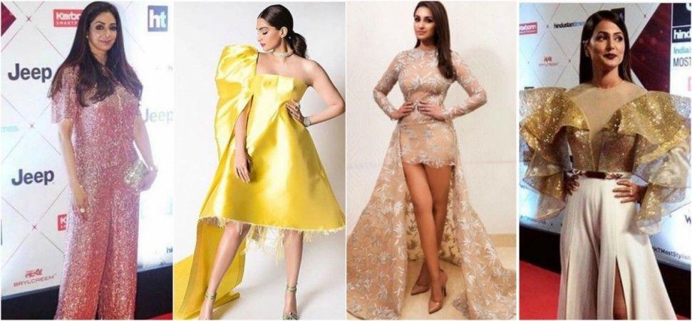 Top Celebs at HT Most Stylish Awards 2018 Photos