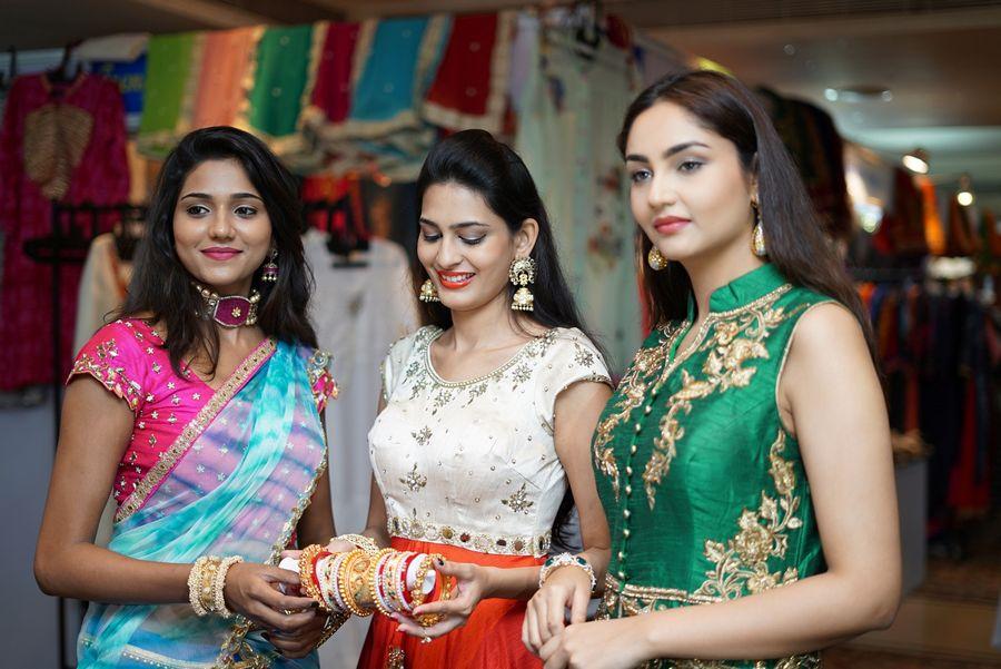 Trendz Designer Exhibition Launch at Taj Krishna