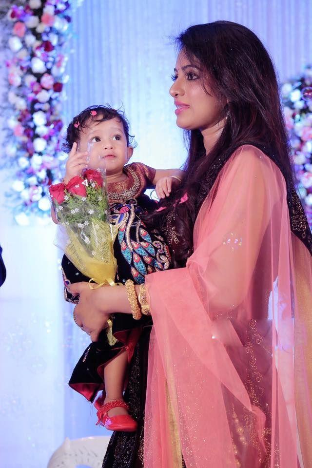 Udaya Bhanu Daughter 1st Birthday Celebration Photos