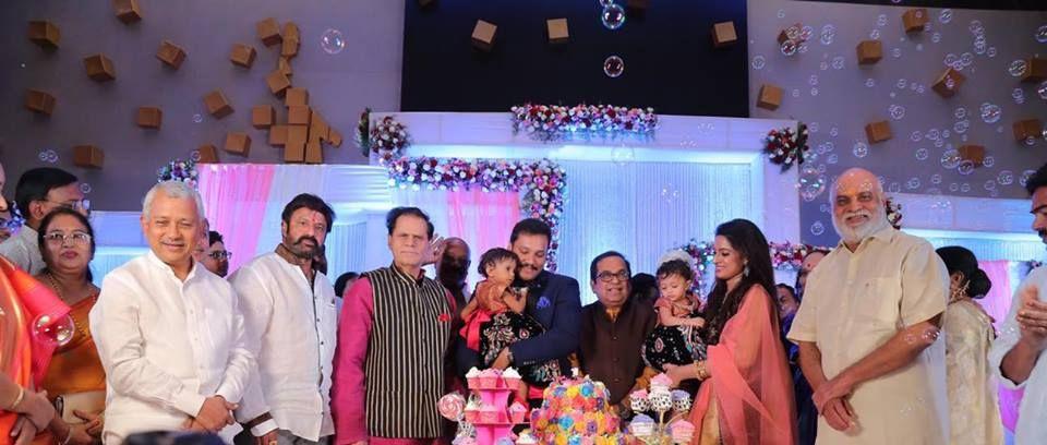 Udaya Bhanu Daughter 1st Birthday Celebration Photos