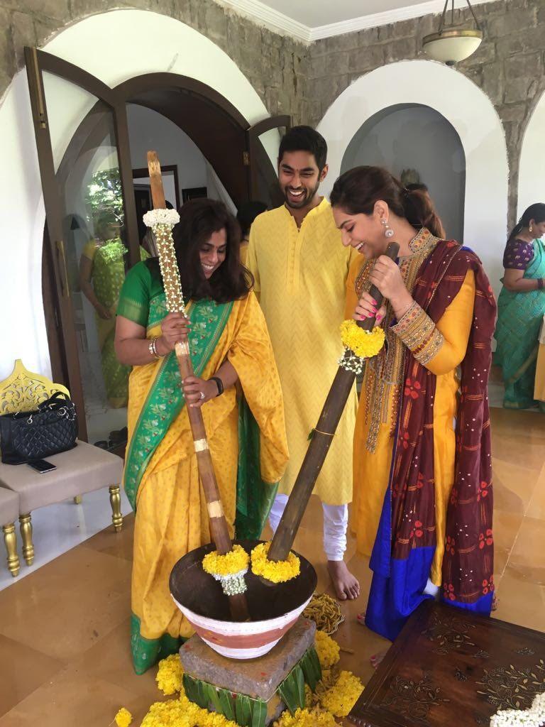 Upasana at her family wedding festivities Photos