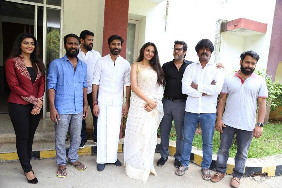 Vada Chennai Press Meet Photos