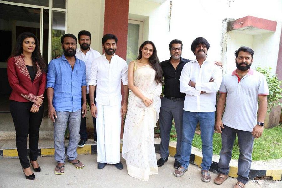 Vada Chennai Press Meet Photos