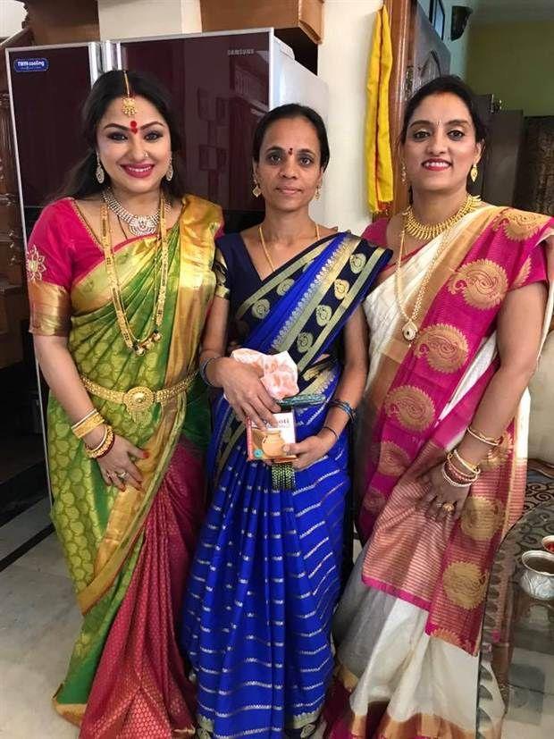 Varamahalakshmi Festival Celebration In Actress Priyanka Upendra House