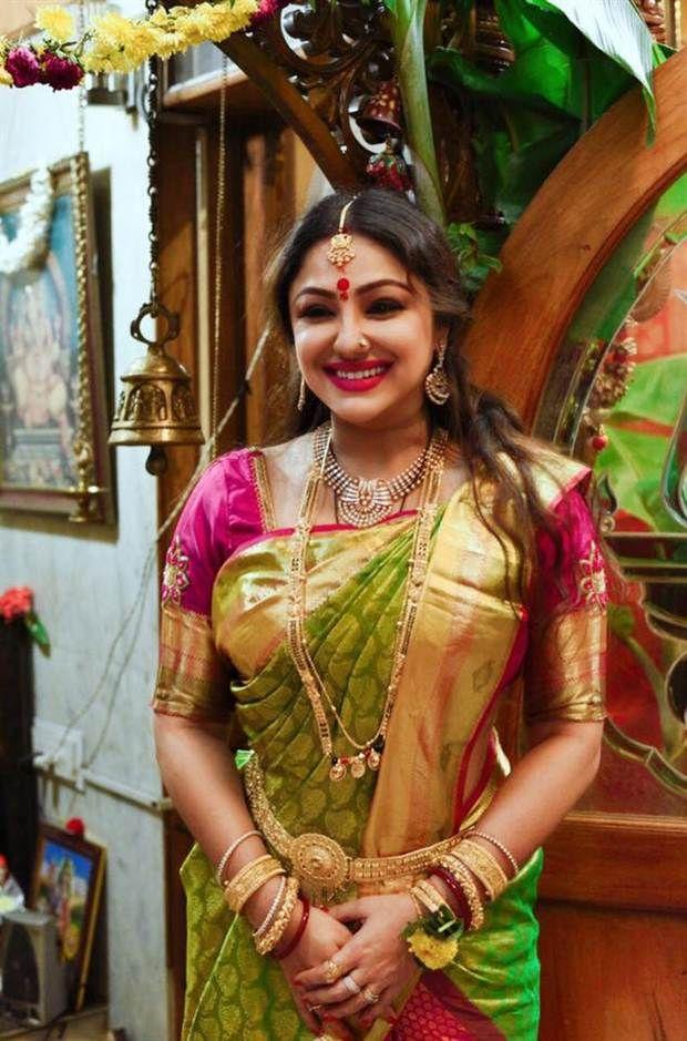 Varamahalakshmi Festival Celebration In Actress Priyanka Upendra House