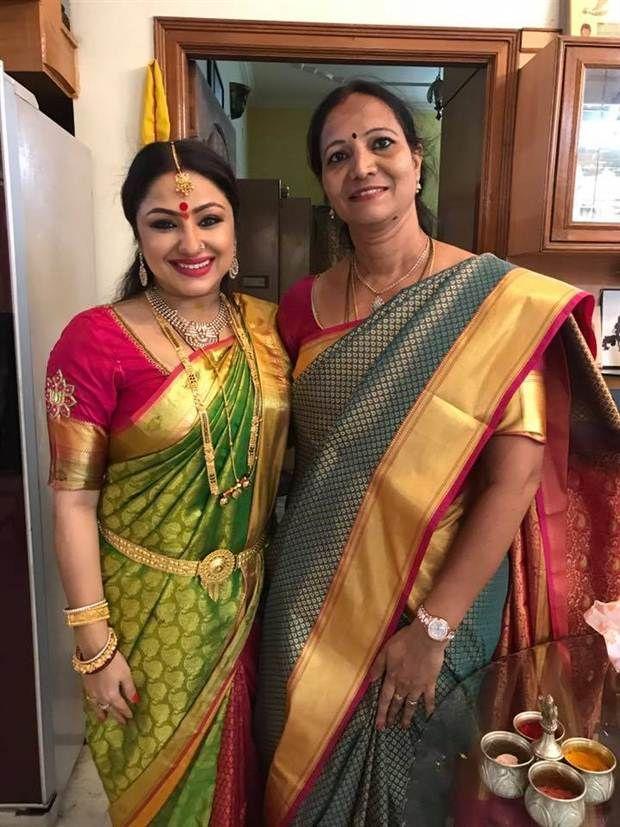 Varamahalakshmi Festival Celebration In Actress Priyanka Upendra House