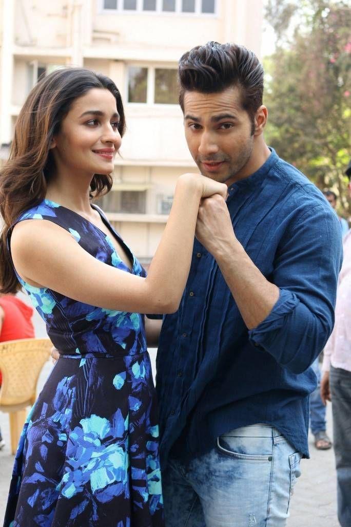 Varun Dhawan & Alia Bhatt Stills At Badrinath Ki Dulhania Promotional Interview