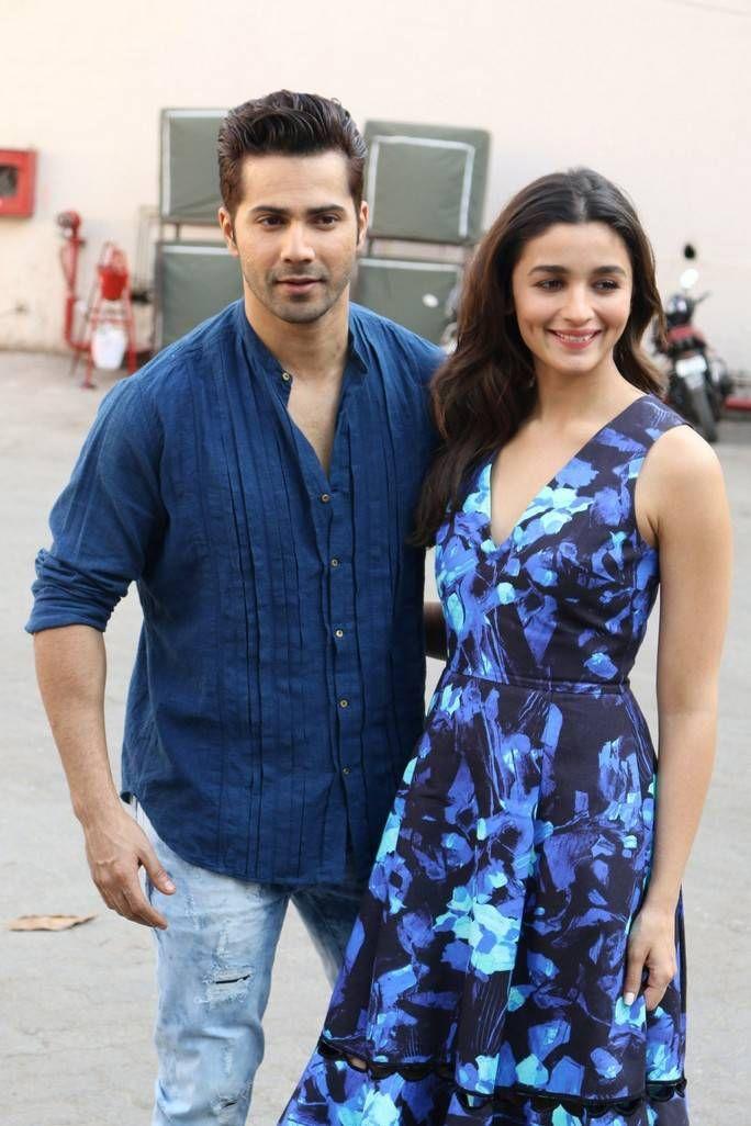 Varun Dhawan & Alia Bhatt Stills At Badrinath Ki Dulhania Promotional Interview