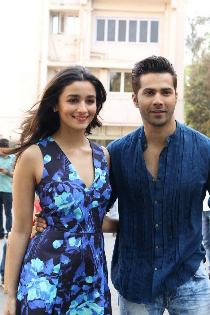 Varun Dhawan & Alia Bhatt Stills At Badrinath Ki Dulhania Promotional Interview