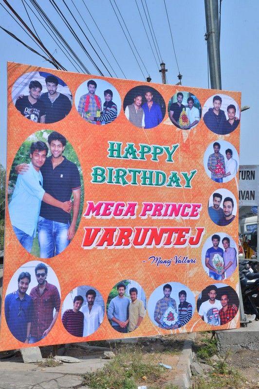 Varun Tej Birth Day Celebrations 2017 Photos