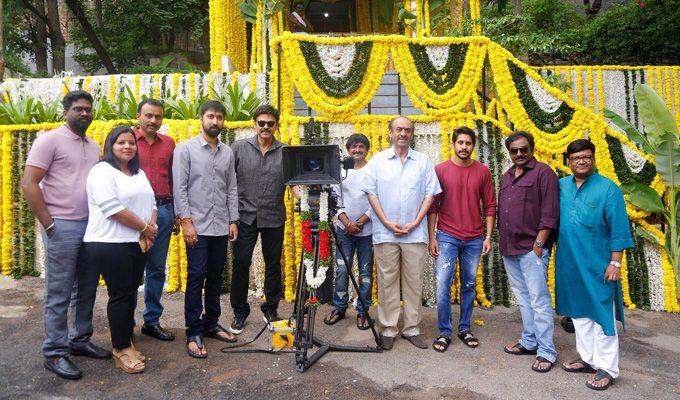 Venkatesh & Naga Chaitanya New Movie Launch Photos