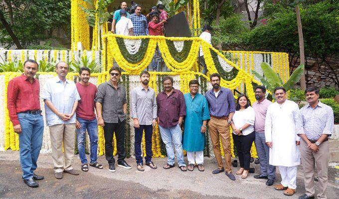 Venkatesh & Naga Chaitanya New Movie Launch Photos