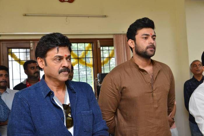 Venkatesh and Varun Tej Movie F2 Launch Photos