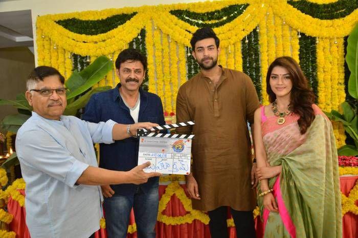 Venkatesh and Varun Tej Movie F2 Launch Photos