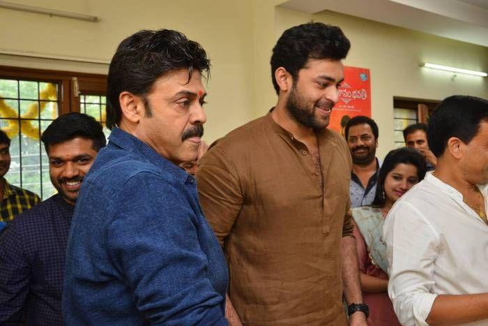 Venkatesh and Varun Tej Movie F2 Launch Photos