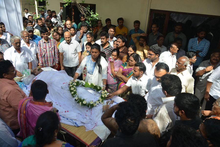 Veteran Director Dasari Narayana Rao Final Journey Photos