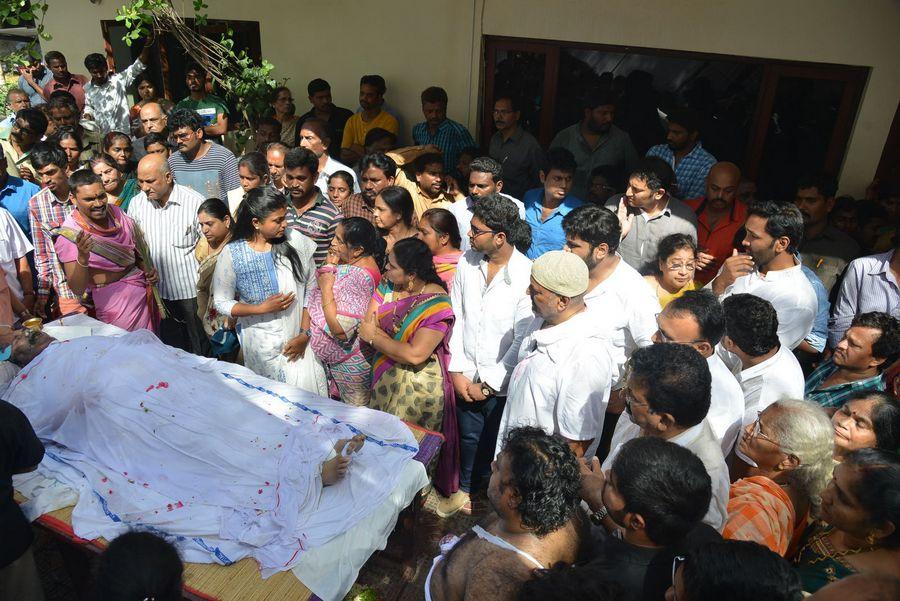 Veteran Director Dasari Narayana Rao Final Journey Photos