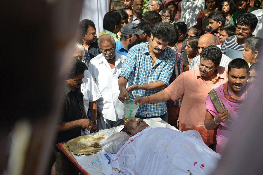 Veteran Director Dasari Narayana Rao Final Journey Photos