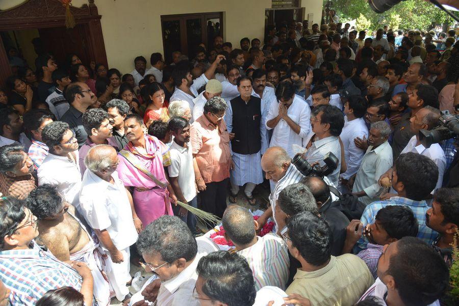 Veteran Director Dasari Narayana Rao Final Journey Photos