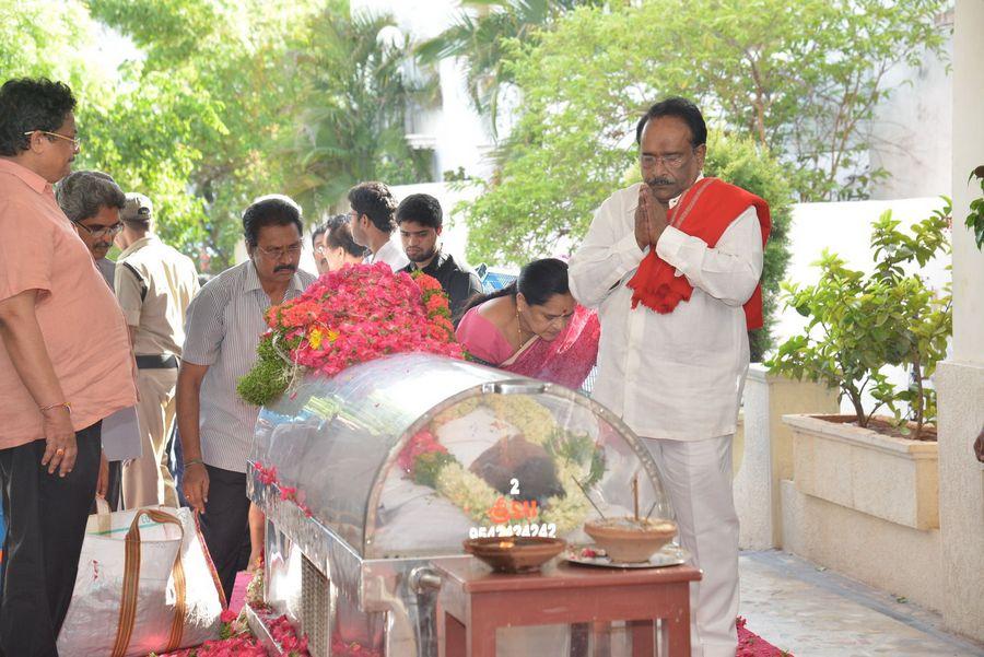 Veteran Director Dasari Narayana Rao Final Journey Photos