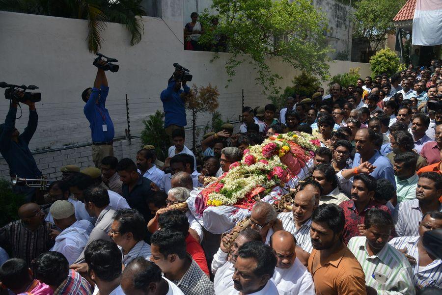 Veteran Director Dasari Narayana Rao Final Journey Photos