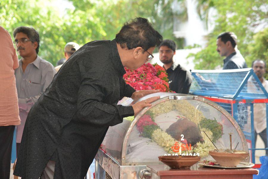 Veteran Director Dasari Narayana Rao Final Journey Photos