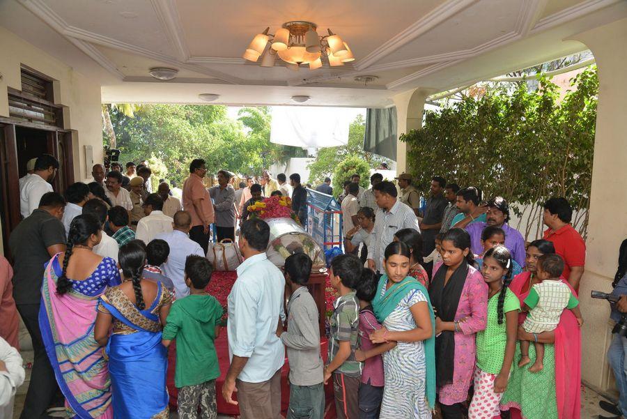 Veteran Director Dasari Narayana Rao Final Journey Photos