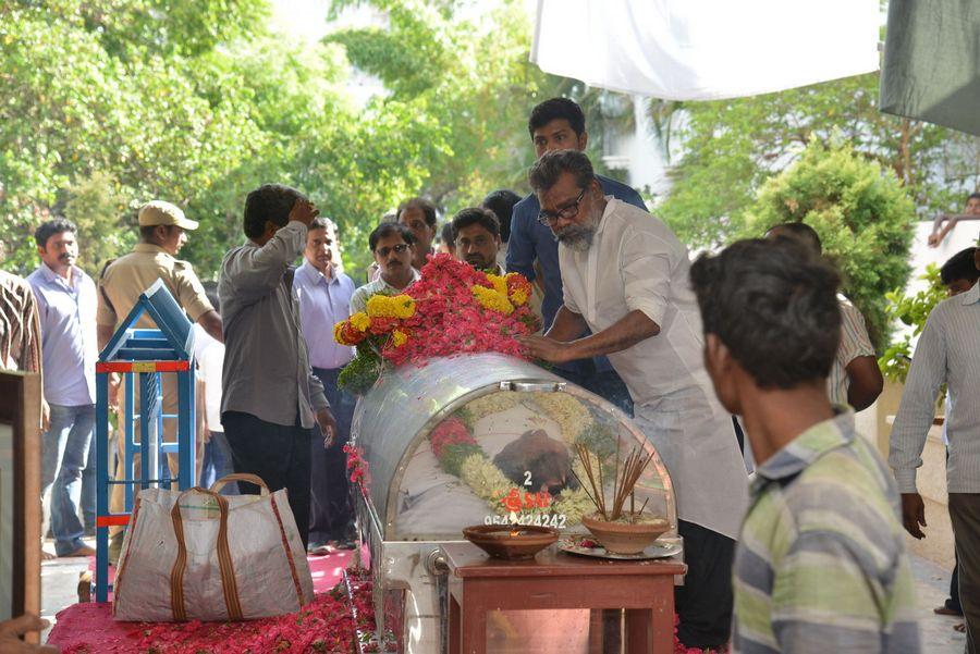 Veteran Director Dasari Narayana Rao Final Journey Photos