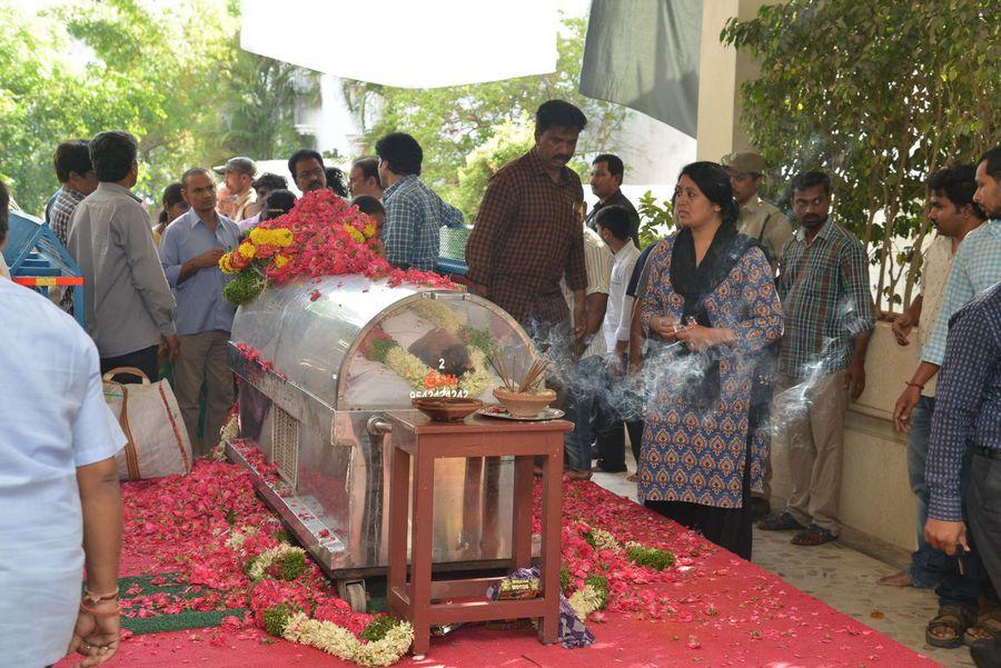 Veteran Director Dasari Narayana Rao Final Journey Photos