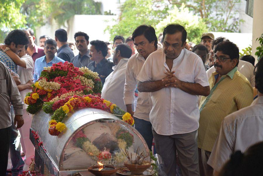 Veteran Director Dasari Narayana Rao Final Journey Photos