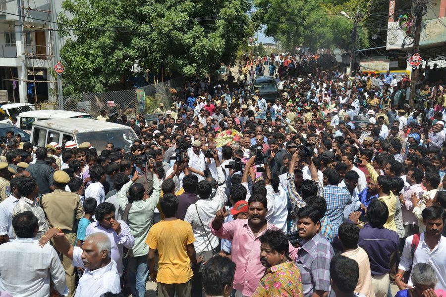 Veteran Director Dasari Narayana Rao Final Journey Photos