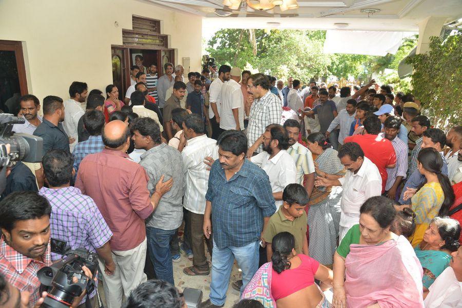 Veteran Director Dasari Narayana Rao Final Journey Photos