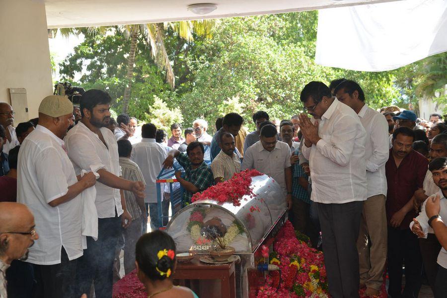 Veteran Director Dasari Narayana Rao Final Journey Photos