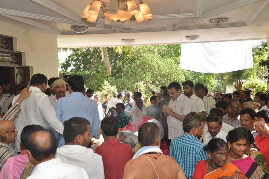 Veteran Director Dasari Narayana Rao Final Journey Photos