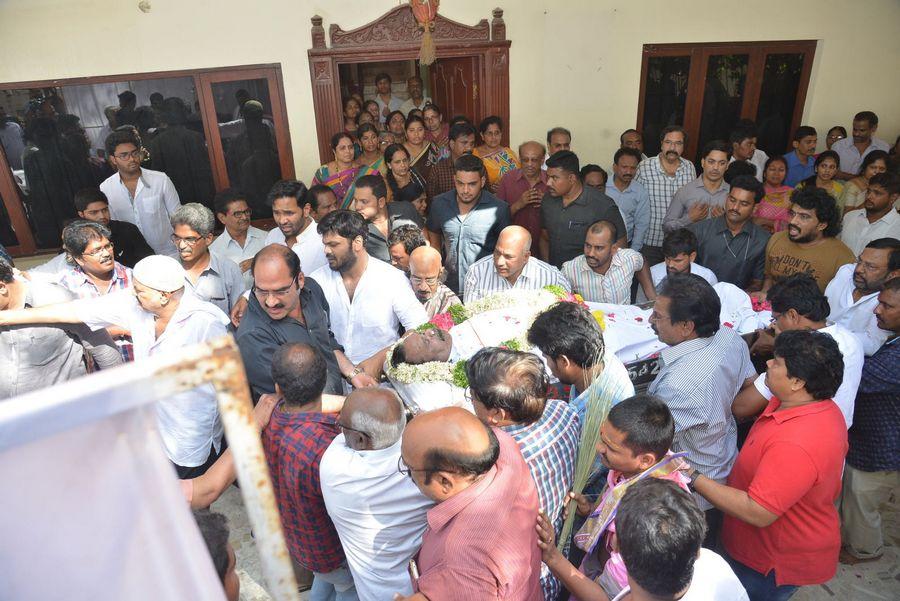 Veteran Director Dasari Narayana Rao Final Journey Photos